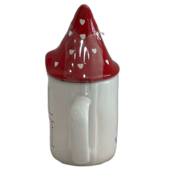 Rae Dunn Artisan Collection by Magenta “ Soul Mate” Ceramic Gnome Mug w/ Lid. - Picture 2 of 8